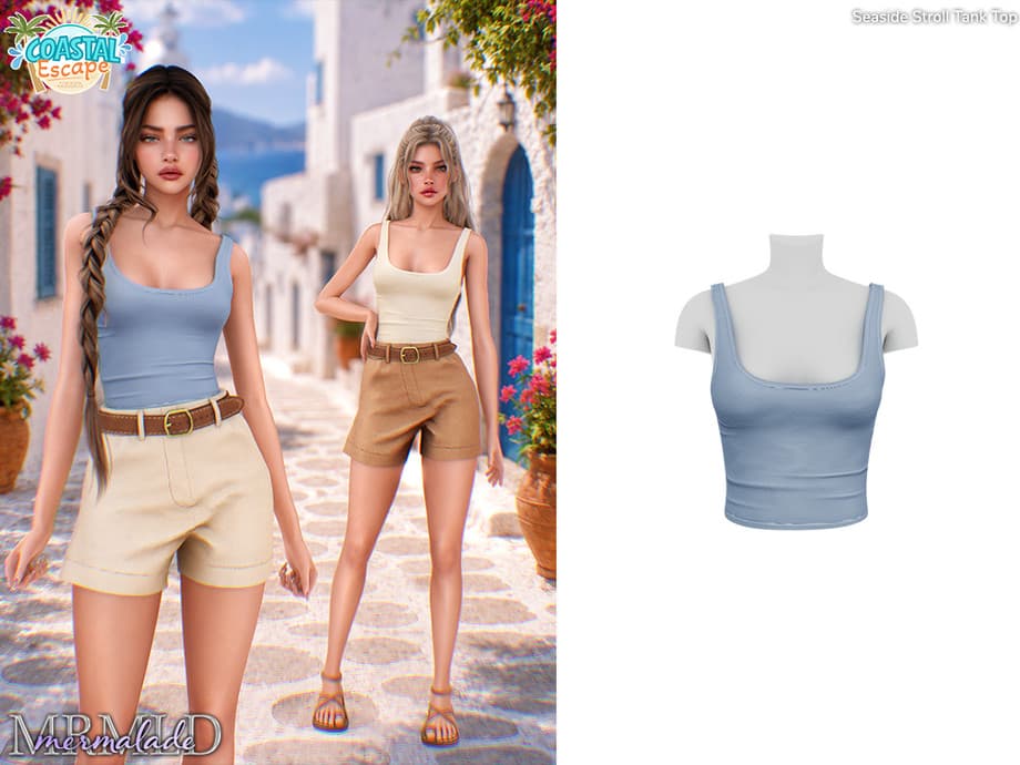Галерея мода Сет одежды Seaside Stroll Set #1